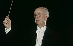 ...conducting Mozart's Don Giovanni Overture Salzburg 1954
