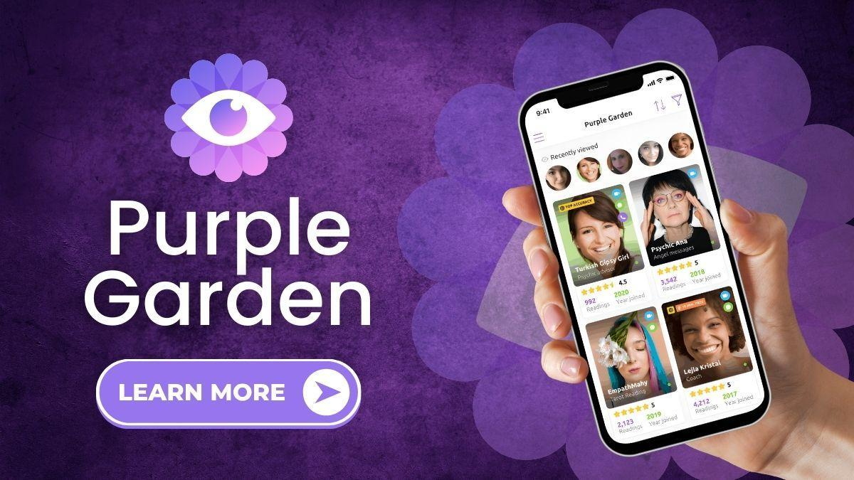 Purple Garden: Psychic Reading Site